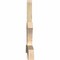 Ekena Millwork Davenport Rough Sawn Timber Gable Bracket, Douglas Fir, 108"W x 45"H x 4"D x 6"F, 10/12 Pitch GBW108X45X0406DAV00RDF - alternate 4